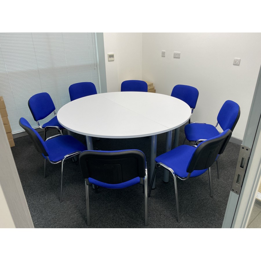 Iso Fabric Stacking Meeting Chairs 